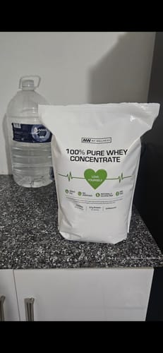 Customer photo review of My Wellness Grass Fed Whey Concentrate