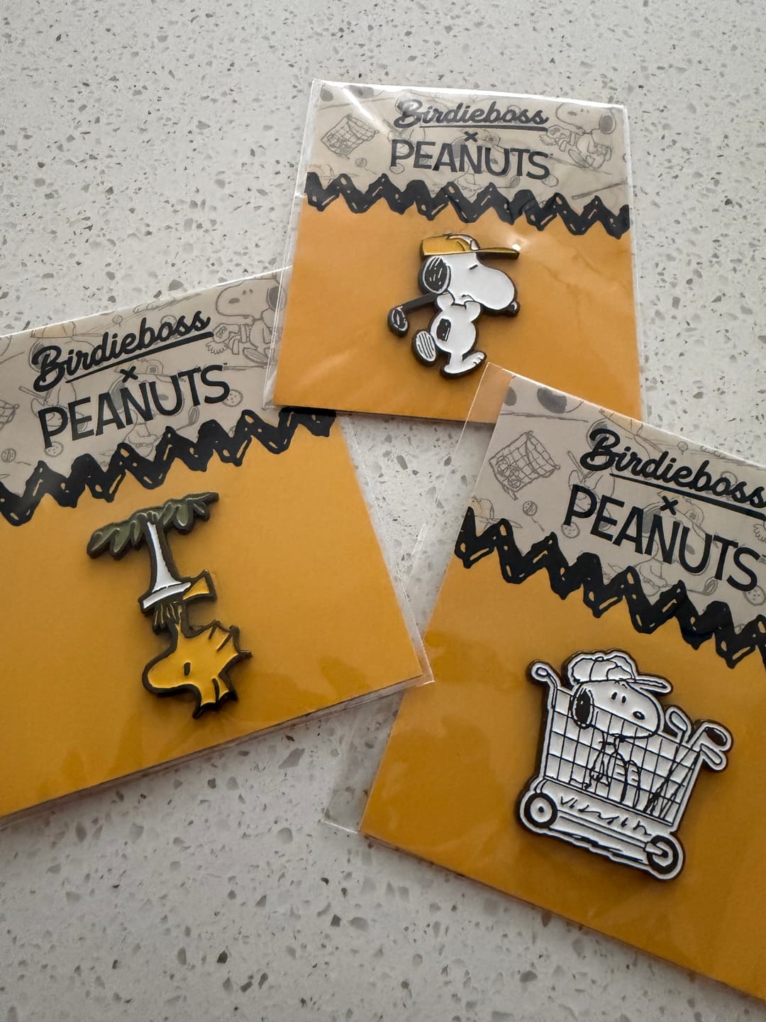 Customer photo review of Peanuts Snoopy Golf Cart Ball Marker