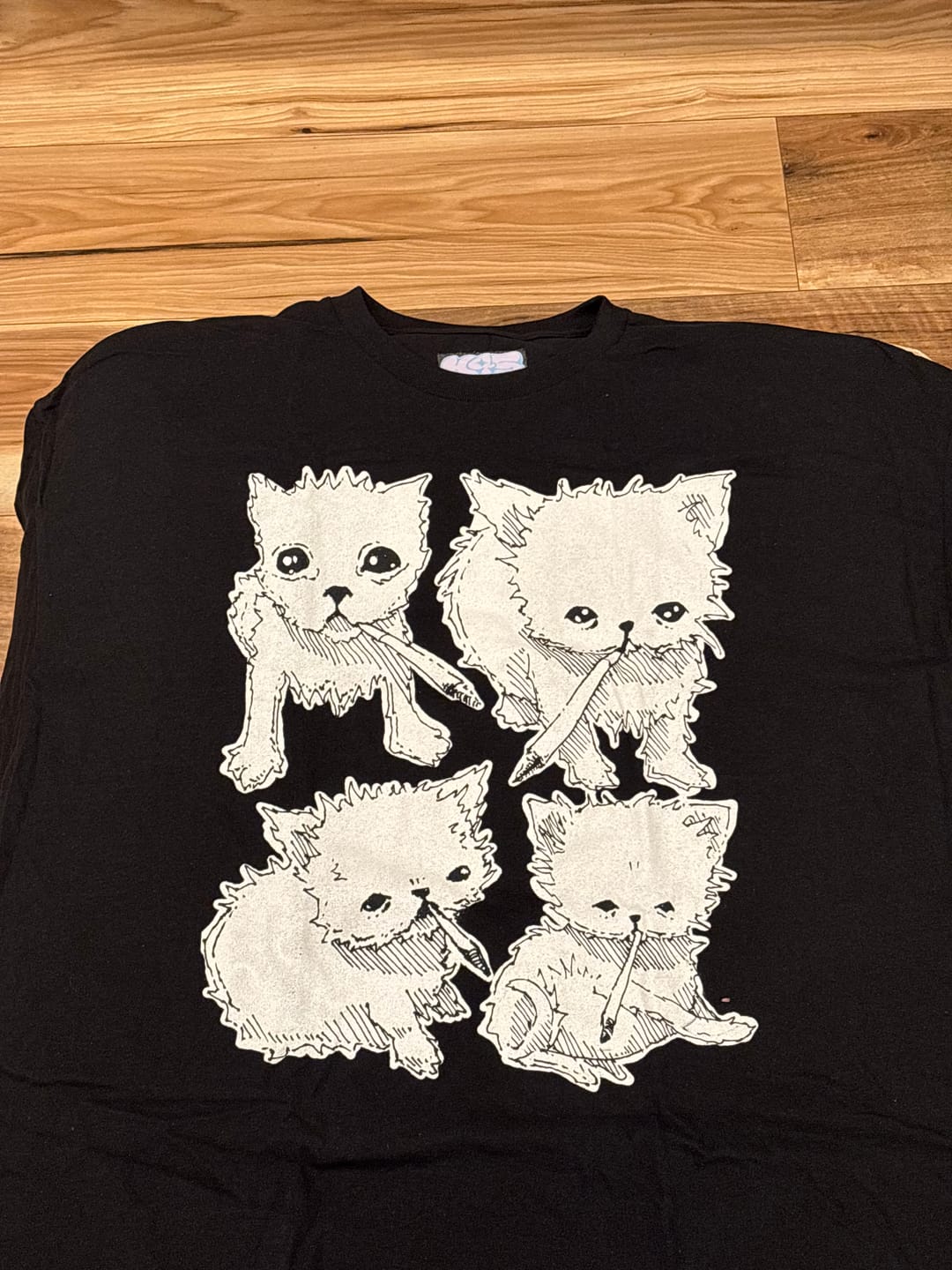 Customer photo review of Cat Cig Squad Tee