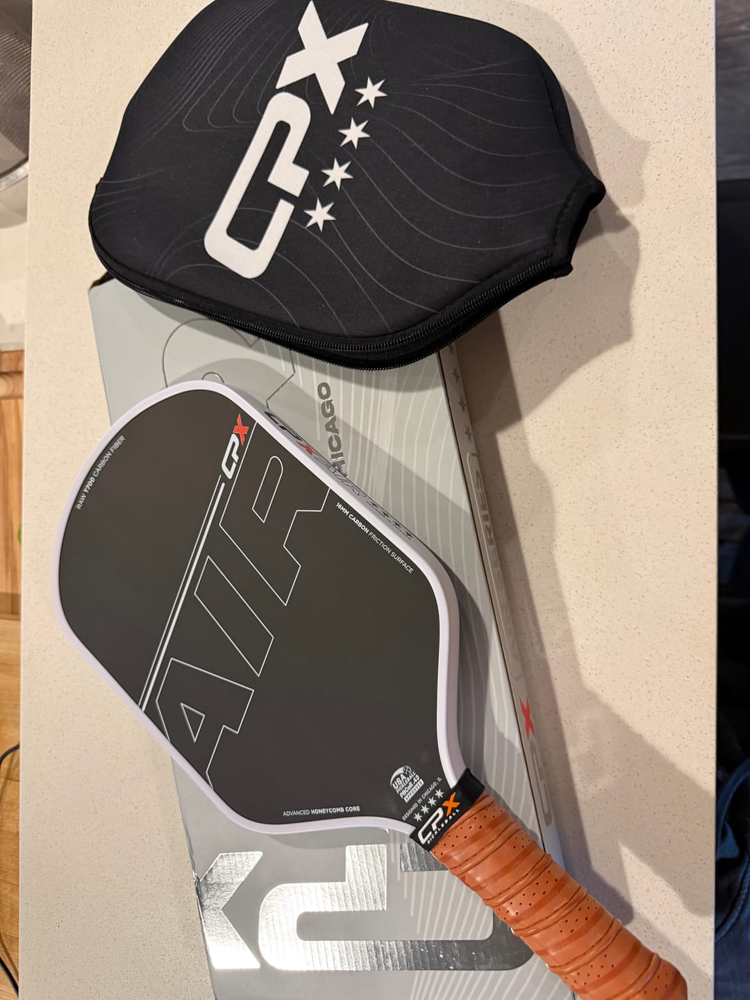 Customer photo review of CPX Mystery Pickleball Paddle