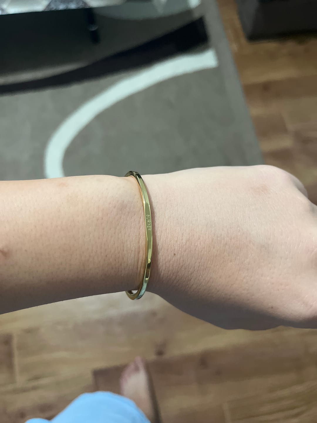 Customer photo review of Violet Petite Bracelet