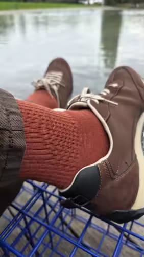 Customer photo review of SLCOMFORT™ Calcetines de Algodón 100% Natural 6 Pares