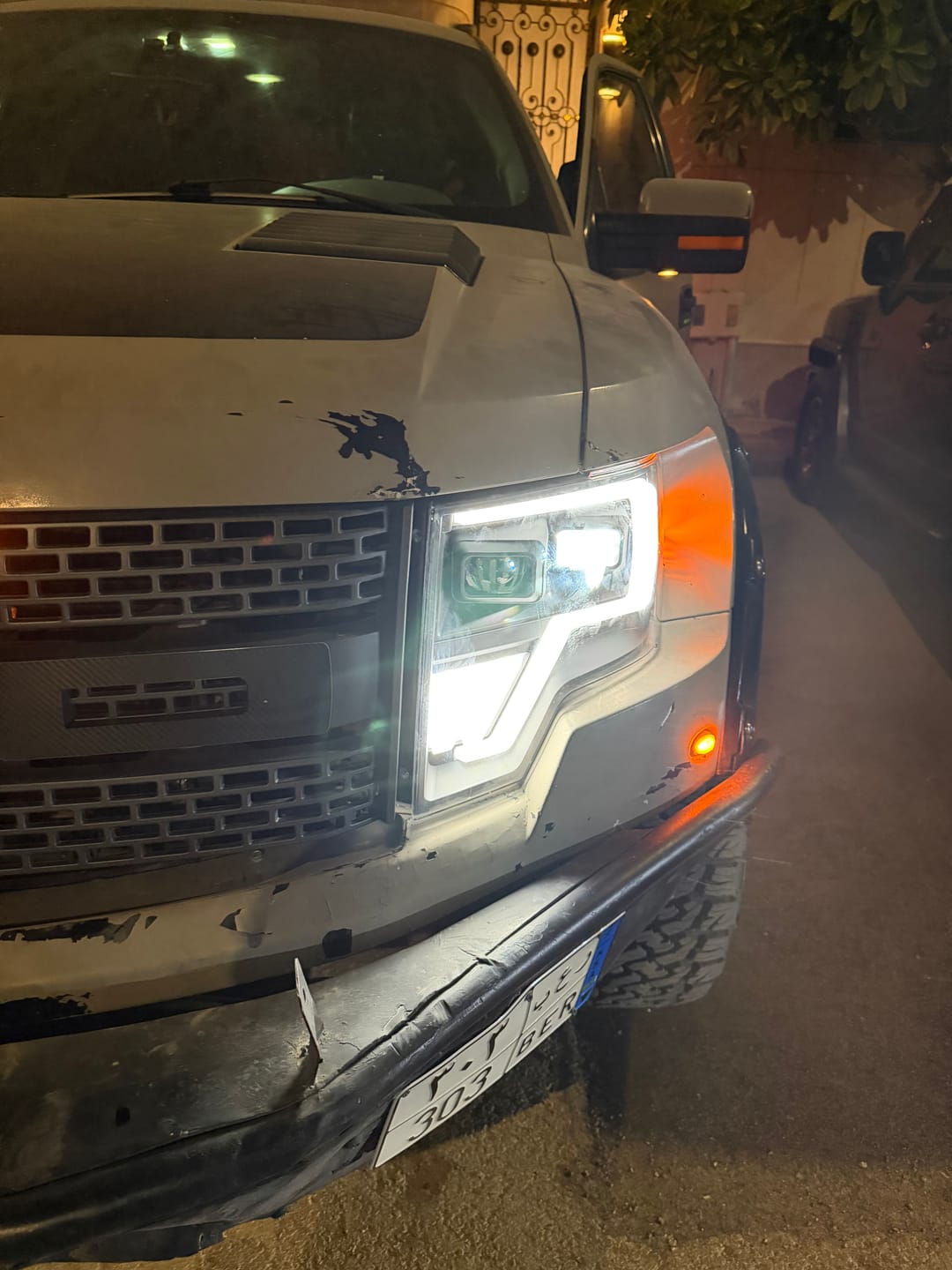 Customer photo review of ANZO 09-14 Ford F-150 (Factory Halogen Model ONLY) Full LED Proj Headlights Init/SeqSig Black - Pair 111629A