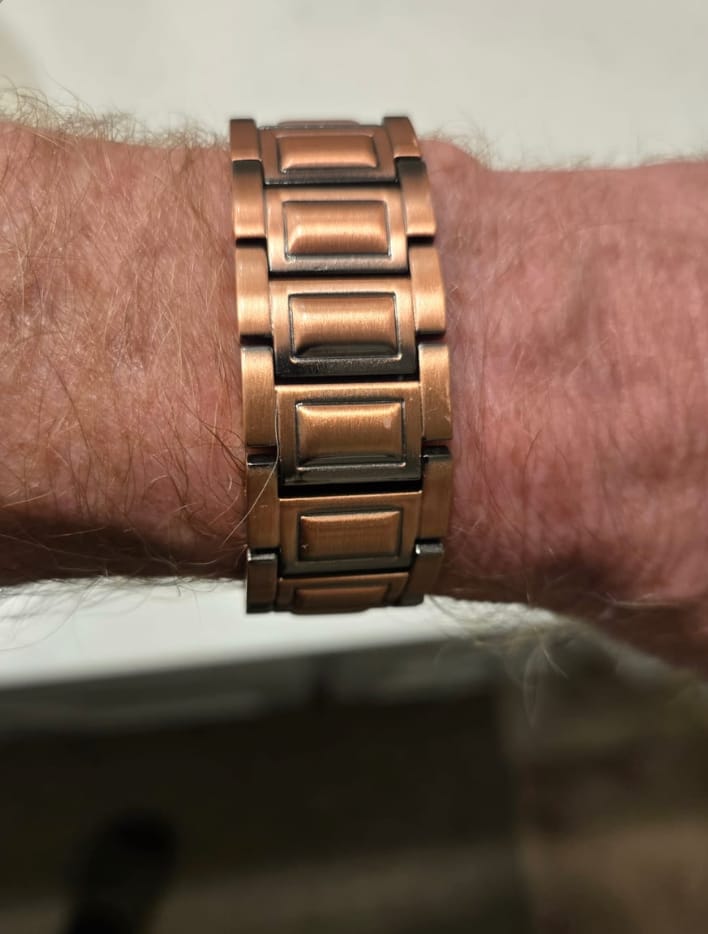 Customer photo review of KORMANT™ Bakır Manyetik Bileklik