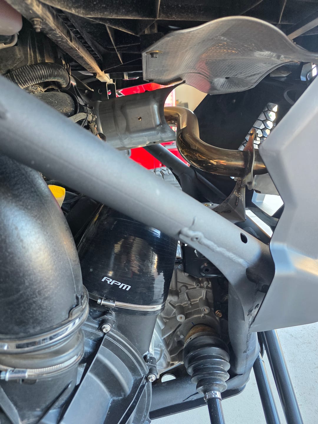 Customer photo review of RPM X3 "SHORTY" Reduced Height Silicone Clutch Exhaust Vent Silicone