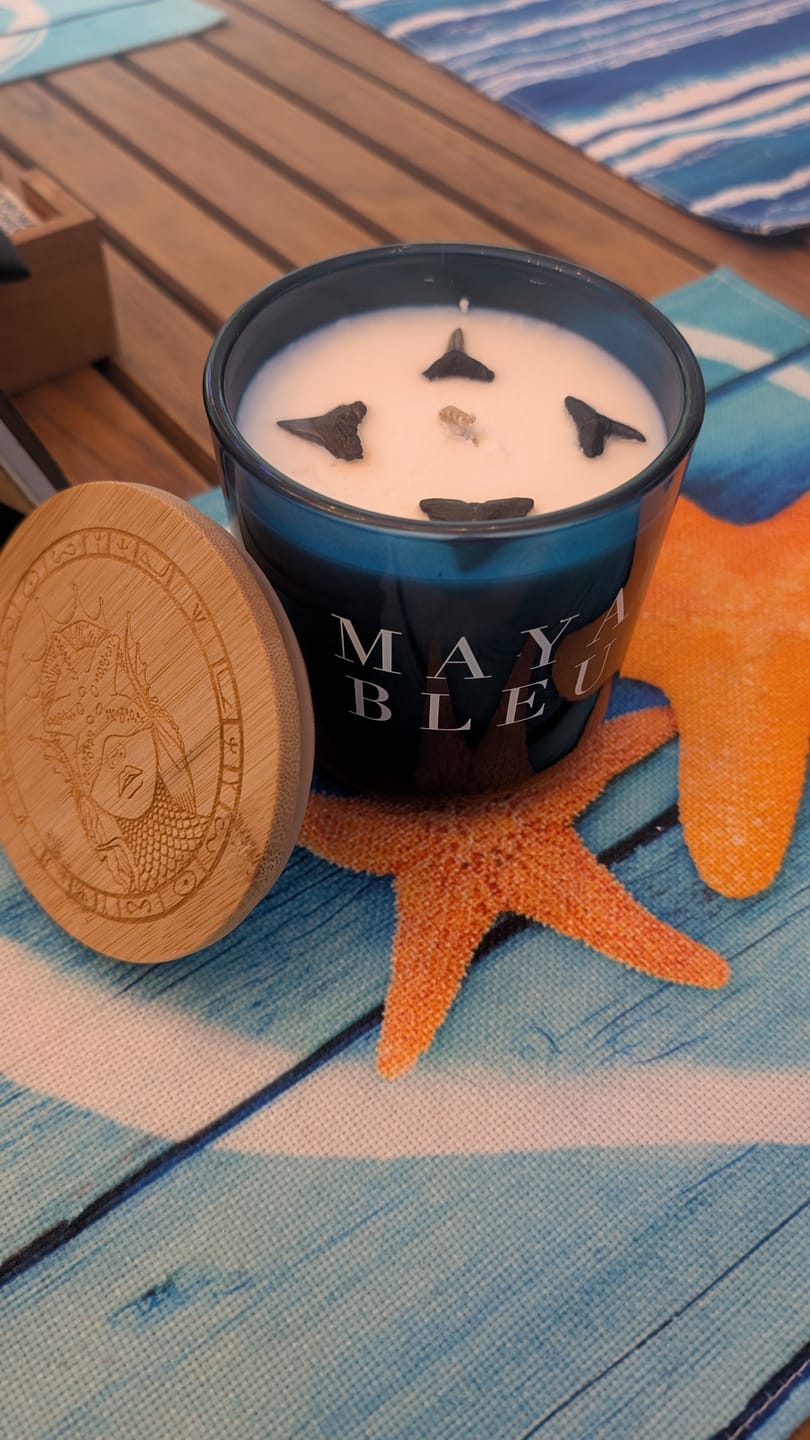 Customer photo review of The Original Shark Tooth Candle