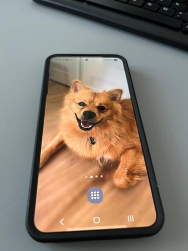 Customer photo review of 3 in 1 Screen Protector - Samsung-S