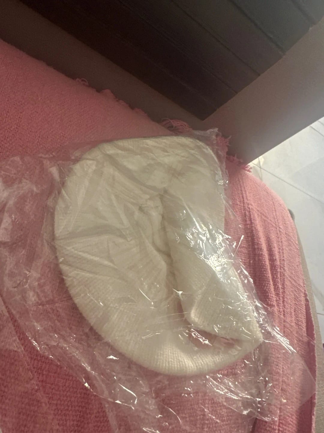Customer photo review of Kids Solid Beret Hat