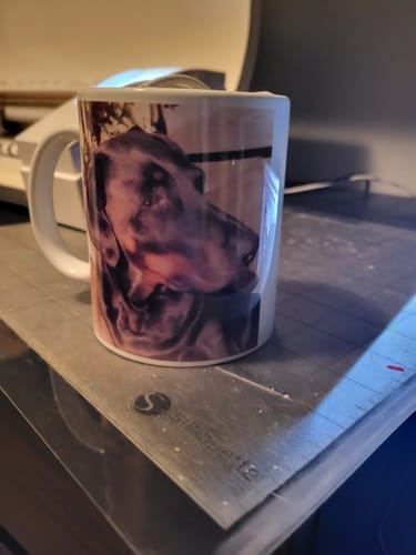 Customer photo review of 75ml (2,5oz) Espresso  Mok A+ voor sublimatie