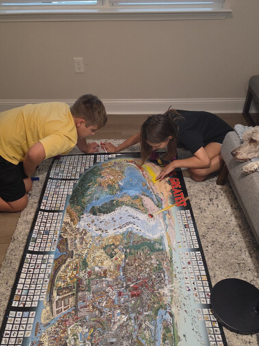 Customer photo review of WGSAD® | World History Edition