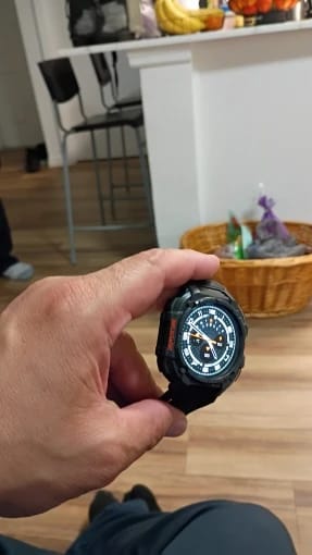 Customer photo review of Samsung Galaxy Silicone Sport Watch Band – Ultra/Ultra2 Strap