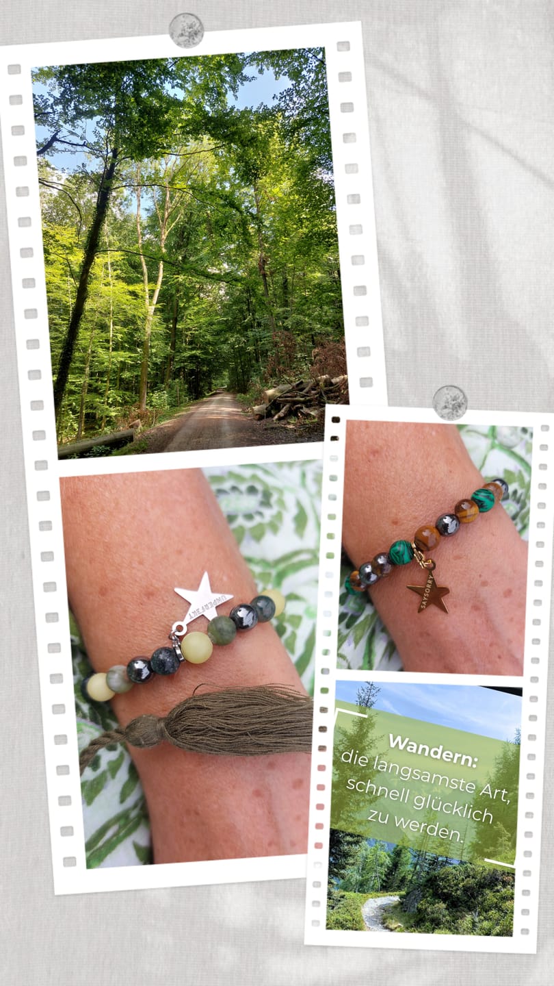Customer photo review of »Emotionale Heilung« Blockadenlöser-Armband aus echten Achat-Steinen inkl. abgebrochenem Stern