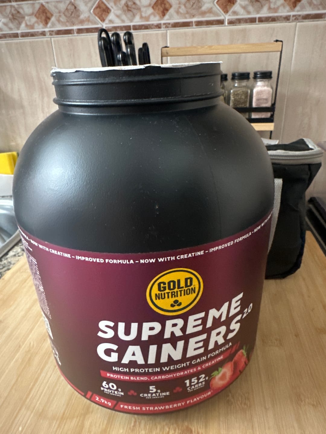 Customer photo review of Supreme Gainers 2.0