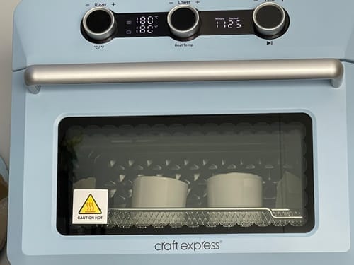 Customer photo review of Craft Express Pro Sublimatie Oven 25L voor sublimatie