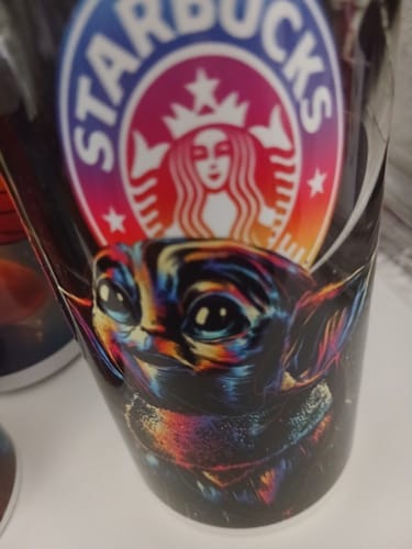 Customer photo review of Sublimatie Waterfles 500ml – Personaliseerbare Aluminium Bidon