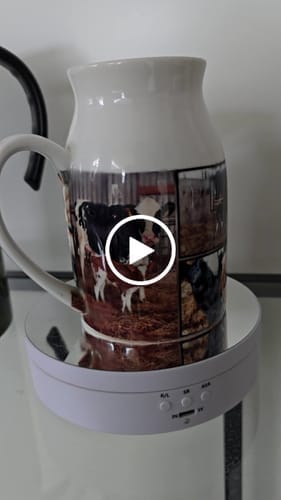 Customer photo review of RVS Koffiekan / Theekan 1500ml voor Sublimatie – Dubbelwandig & Hittebestendig | Perfect voor Personalisatie