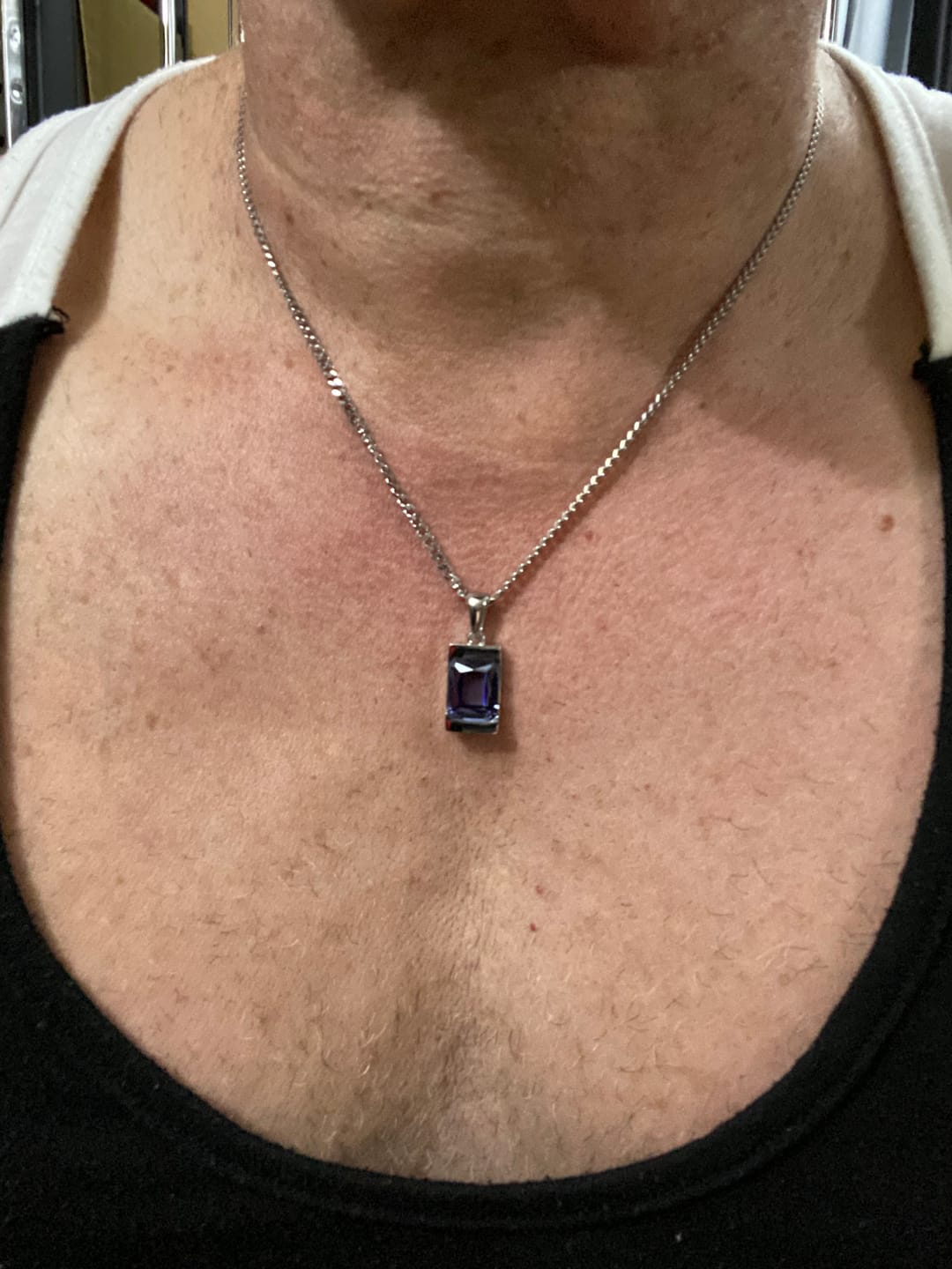 Customer photo review of Chip - Tanzanite