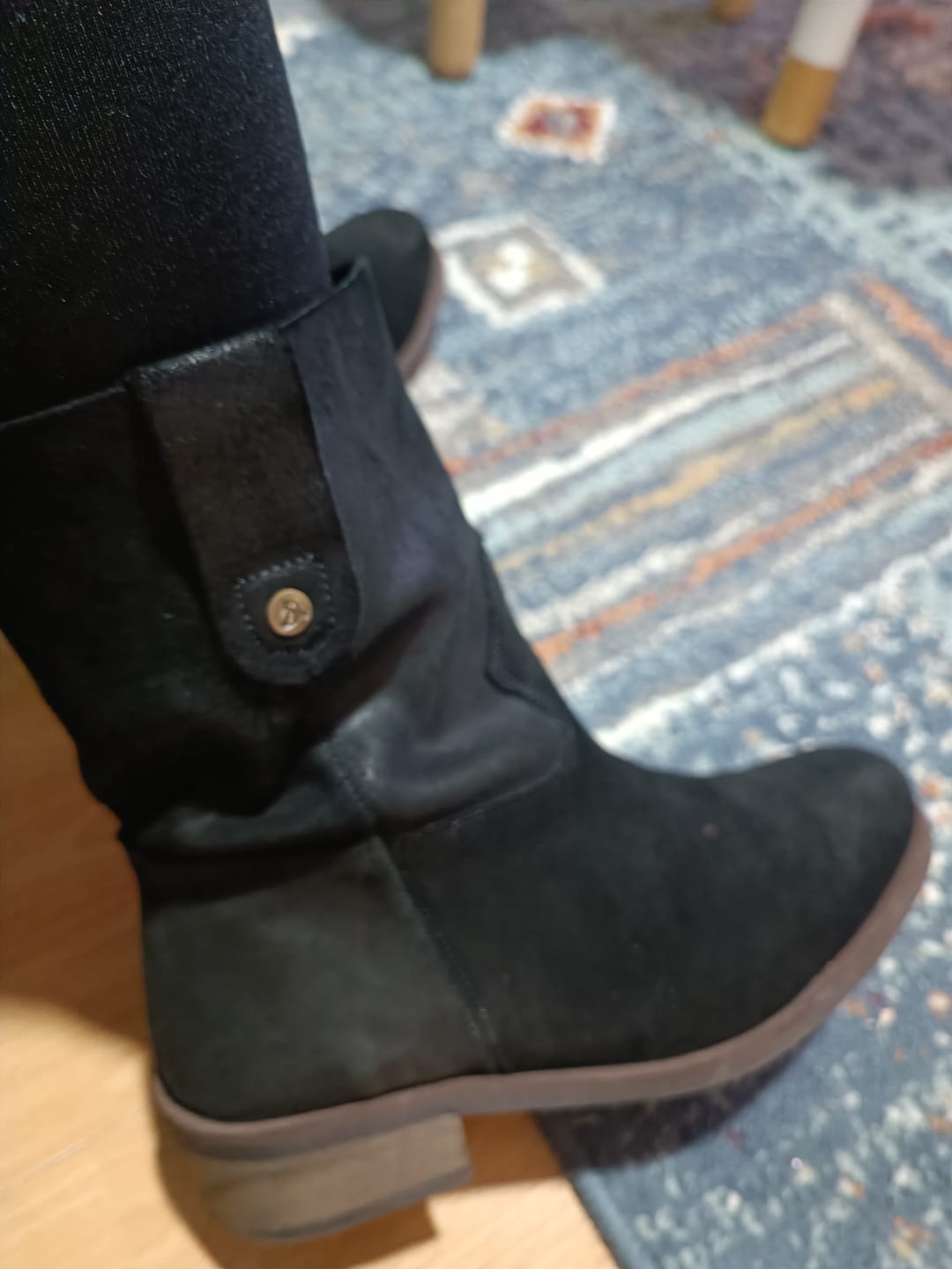 Customer photo review of Bota Mujer / Tara Negro