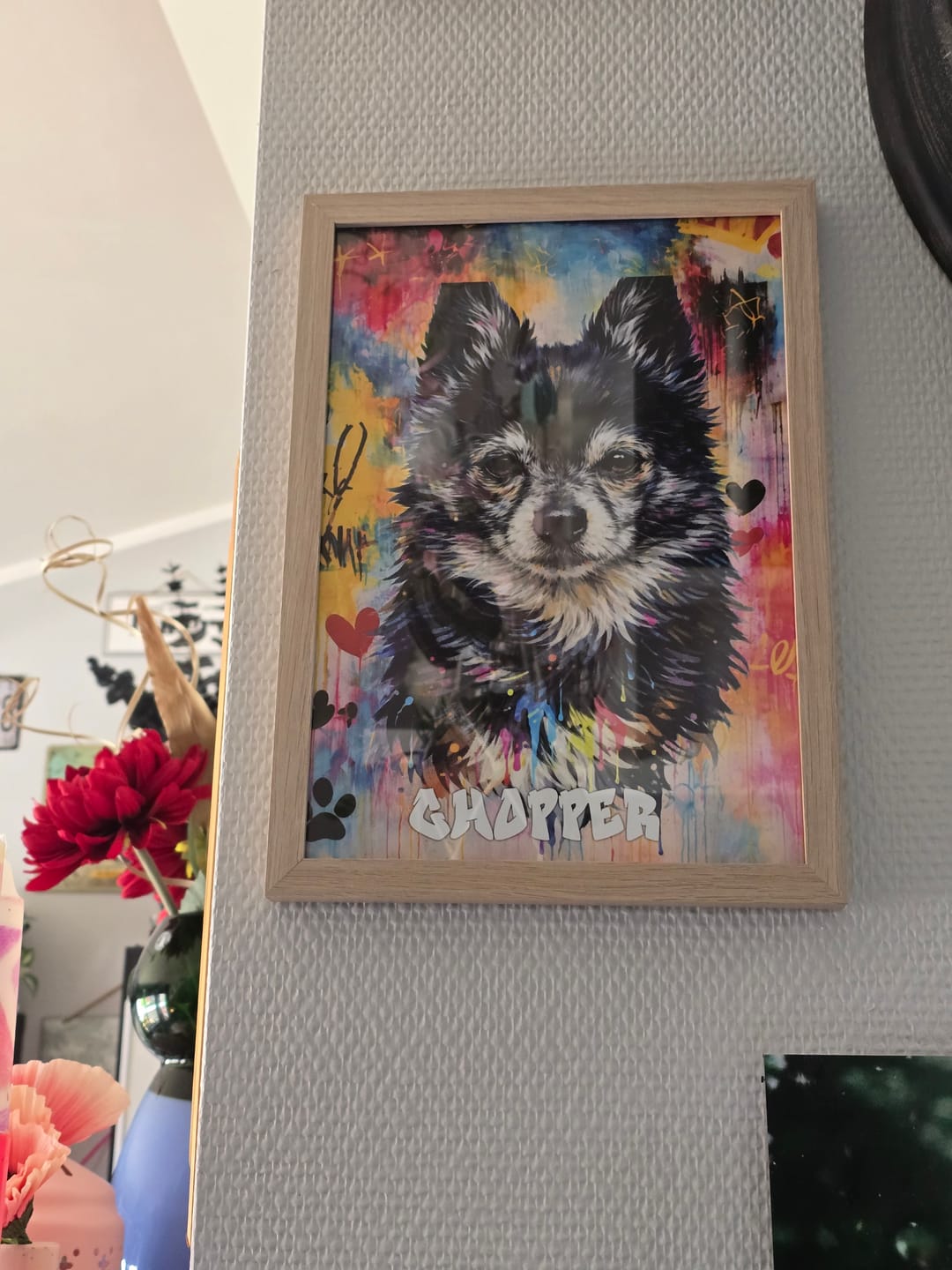 Customer photo review of Personalised Poster - Graffiti