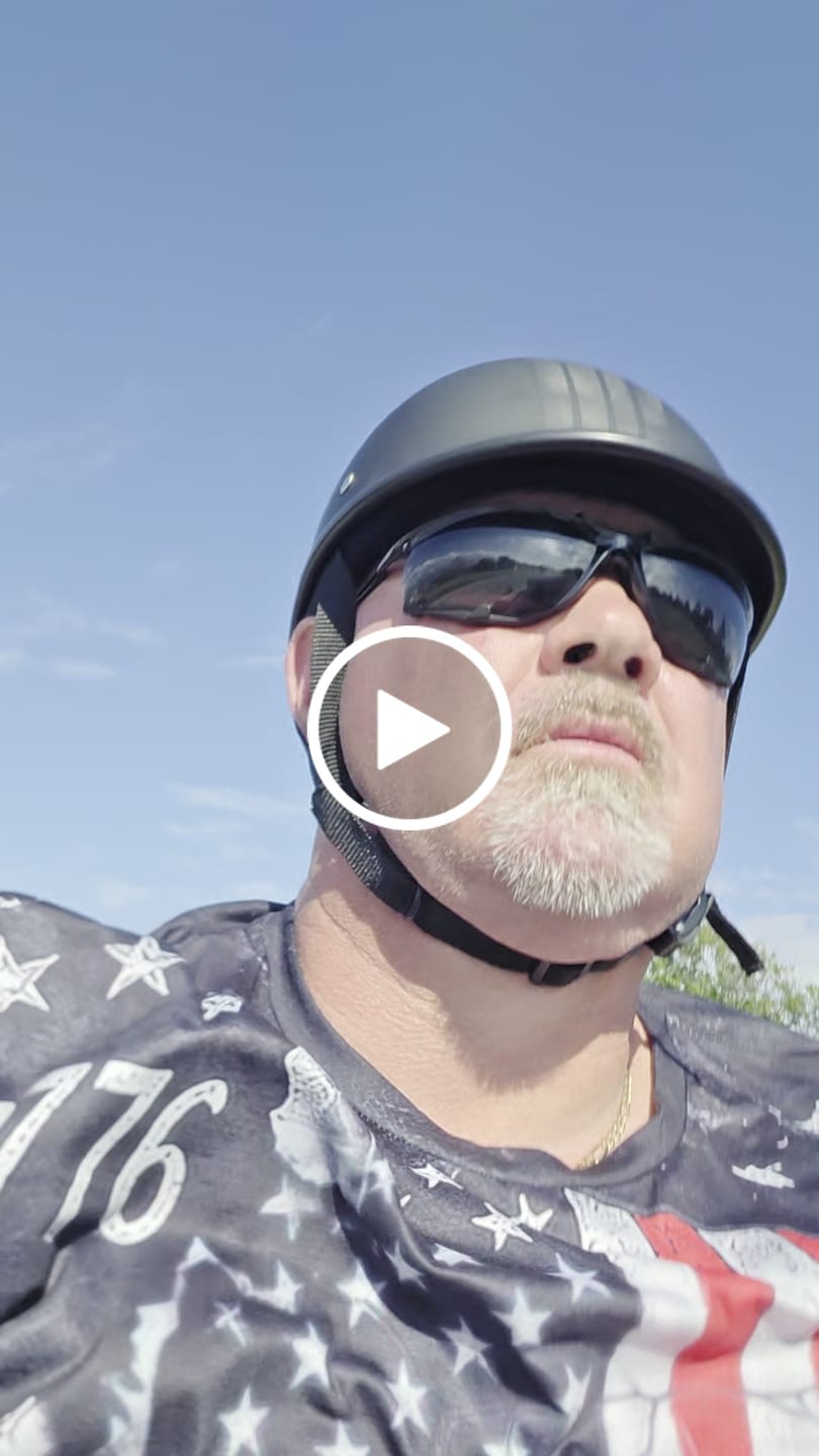 Customer video review of Low Profile Reversible DOT Polo Helmet / Punisher