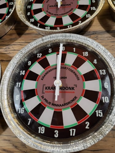 Customer photo review of Glazen Klok 20cm voor sublimatie
