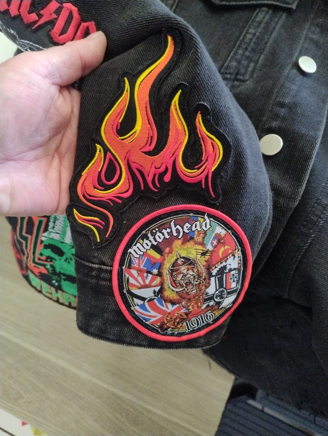 Customer photo review of Motorhead - 1916 - Patch