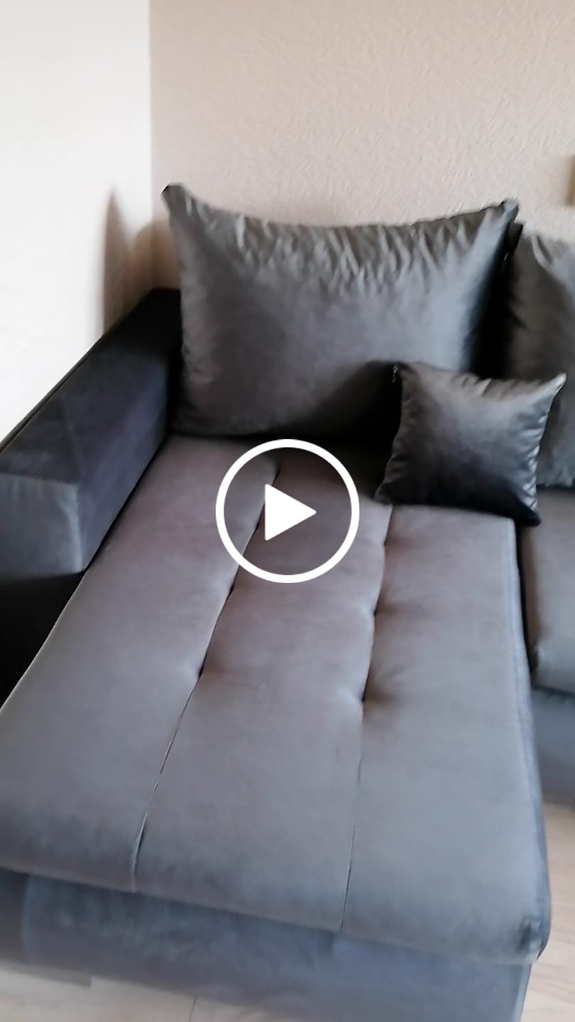 Customer video review of Minkštas kampas LOKO
