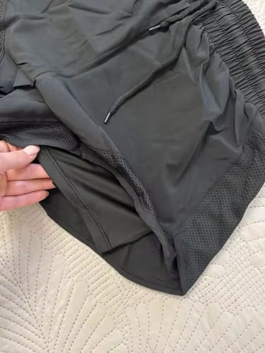 Customer photo review of Women’s Pocket Workout Shorts – Sculpt