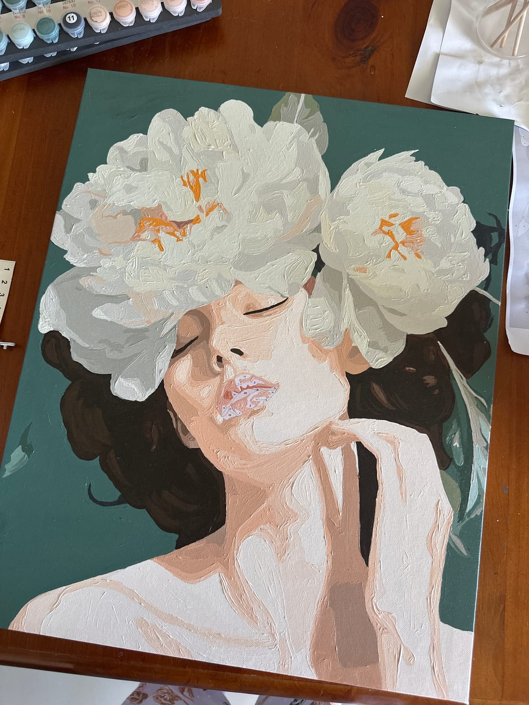 Customer photo review of Snow White Petals