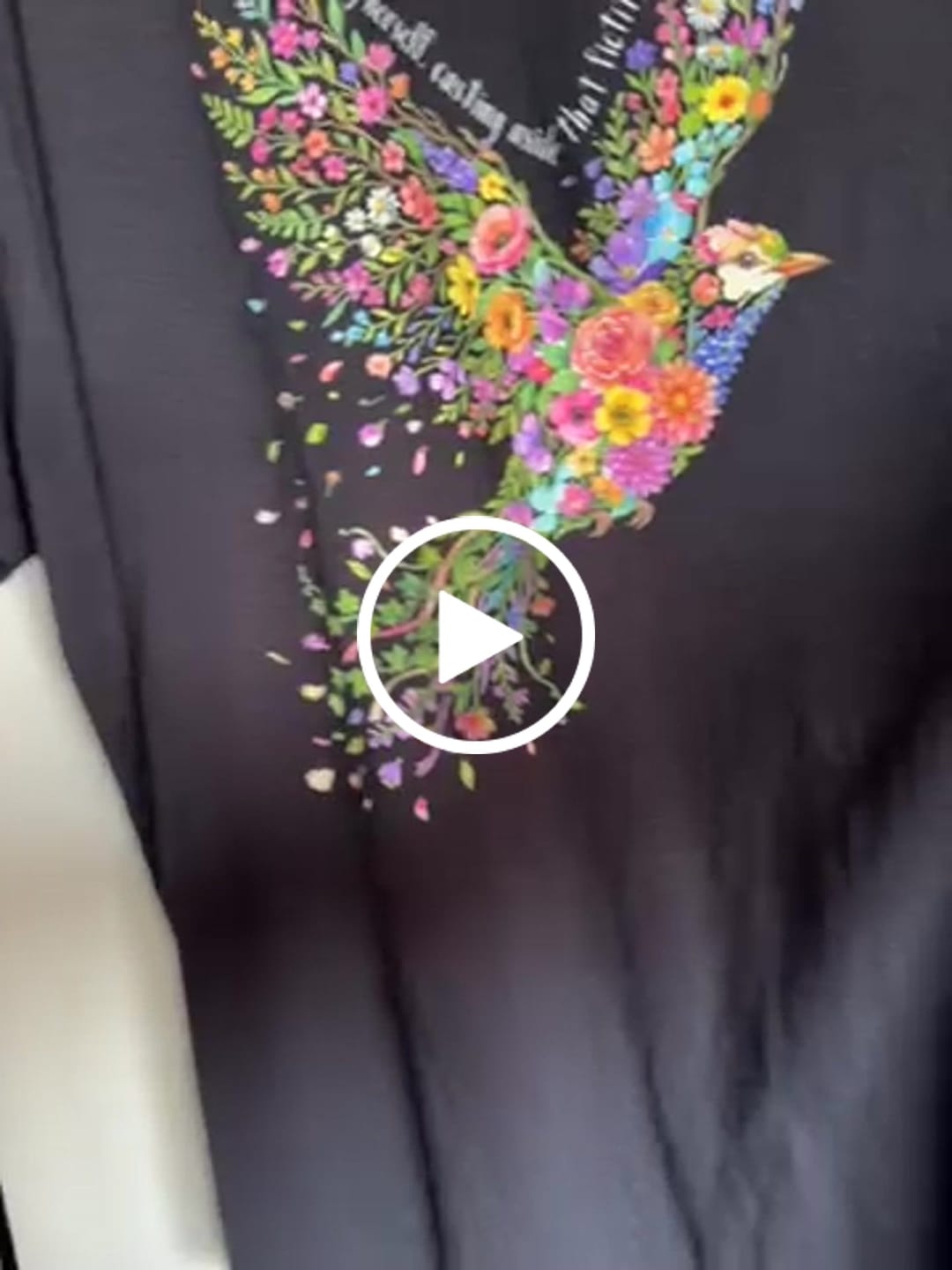 Customer video review of She Was Becoming Herself Kate Chopin T-Shirt