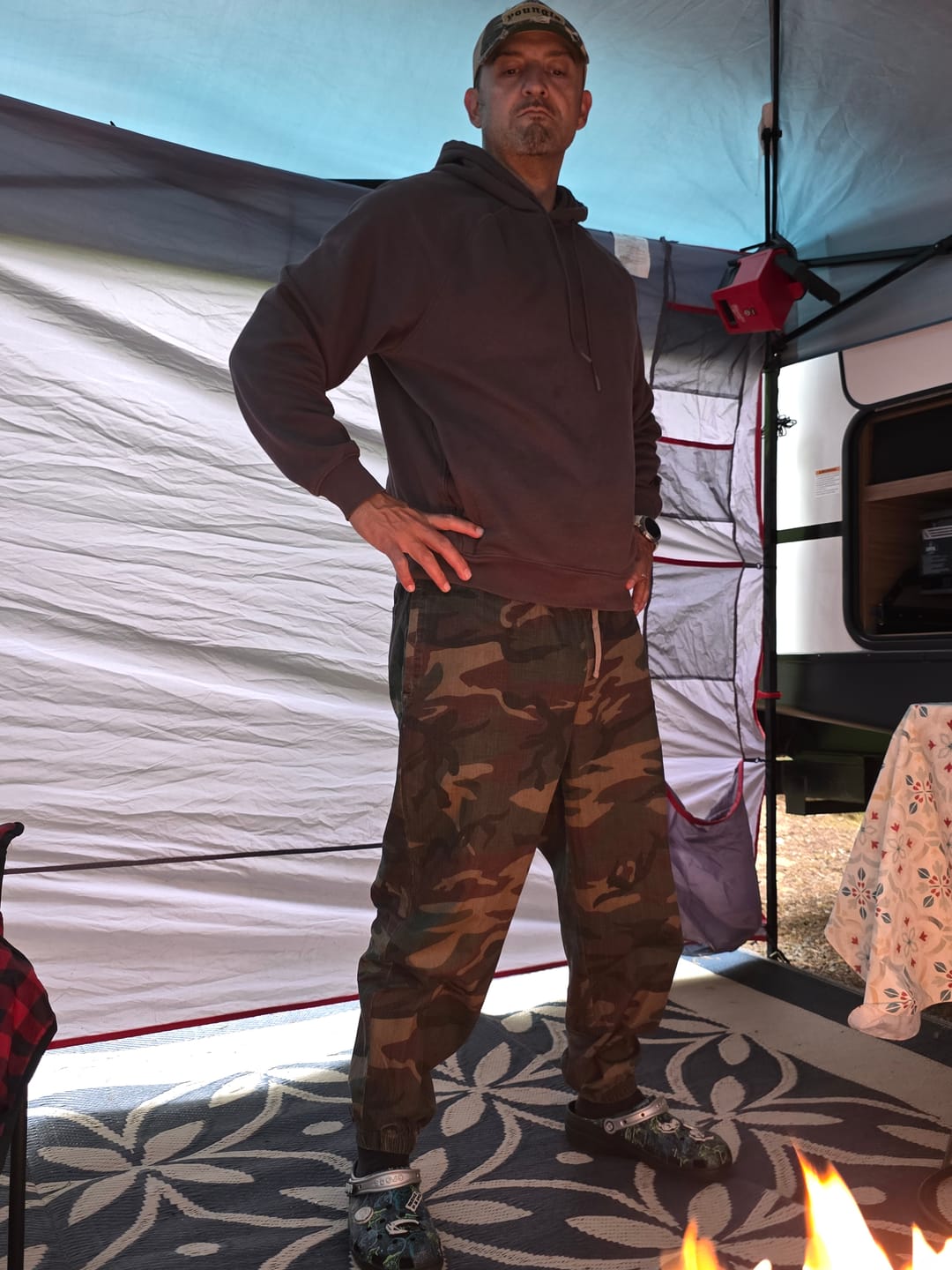 Customer photo review of 2162 - Elevated Pump Cover Joggers