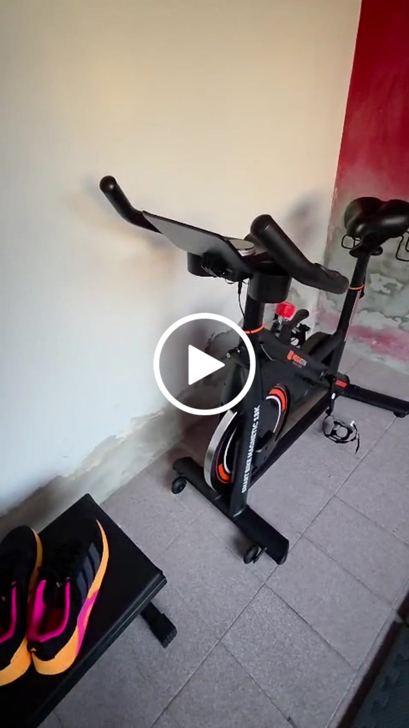 Customer video review of Bicicleta Ergométrica Smart Magnetic 13K | Disco 13KG | Resistência Magnética potente | Banco Ultra Soft