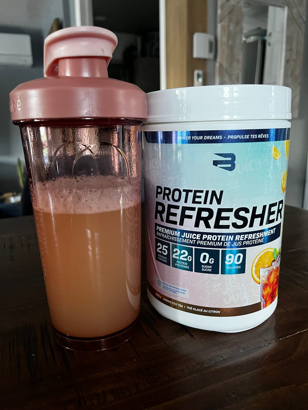Customer photo review of Protein Refresher