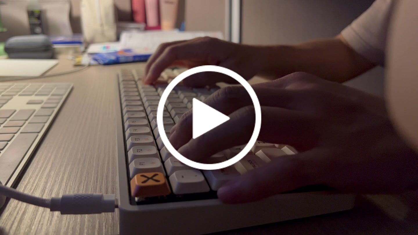 Customer video review of IQUNIX Magi75/96 Aluminum Low Profile Mechanical Keyboard
