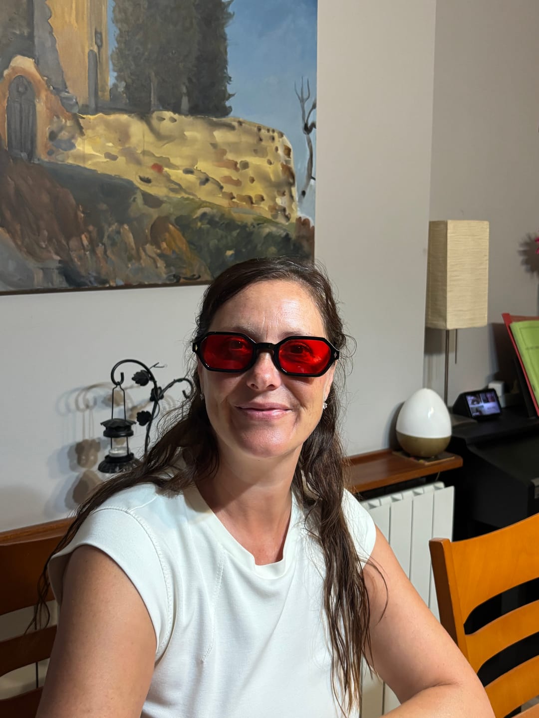Customer photo review of Niva Night Red® Gafas de Luz Roja con Protección contra Luz Azul