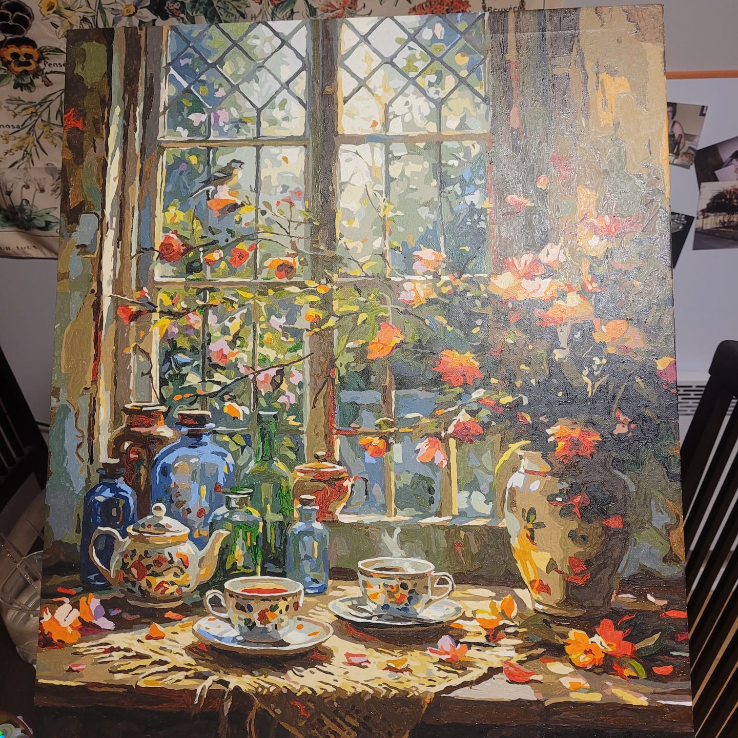 Customer photo review of Rose Branch Windowsill Teapot (80 Colors)