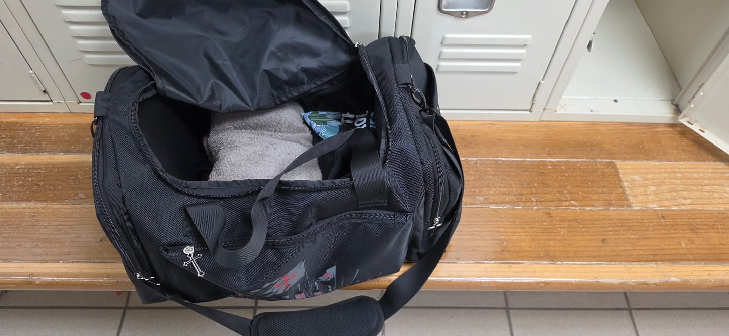 Customer photo review of Crusader Duffel Bag