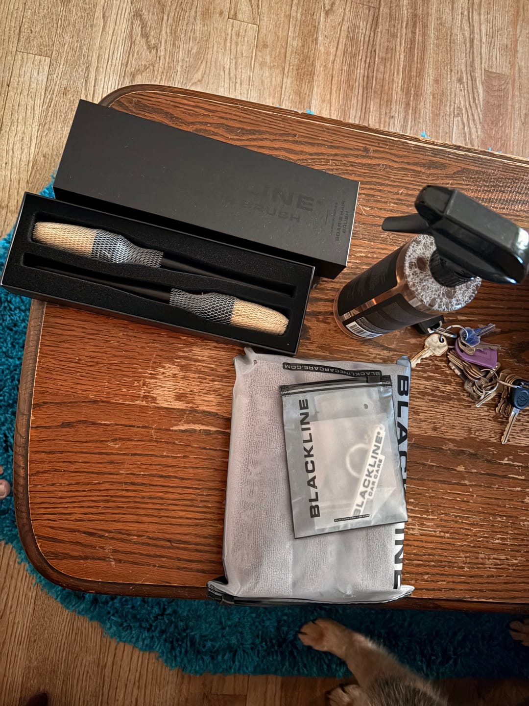 Customer photo review of BLACKLINE® RESET INTERIOR CLEANER & SCENT BOOSTER