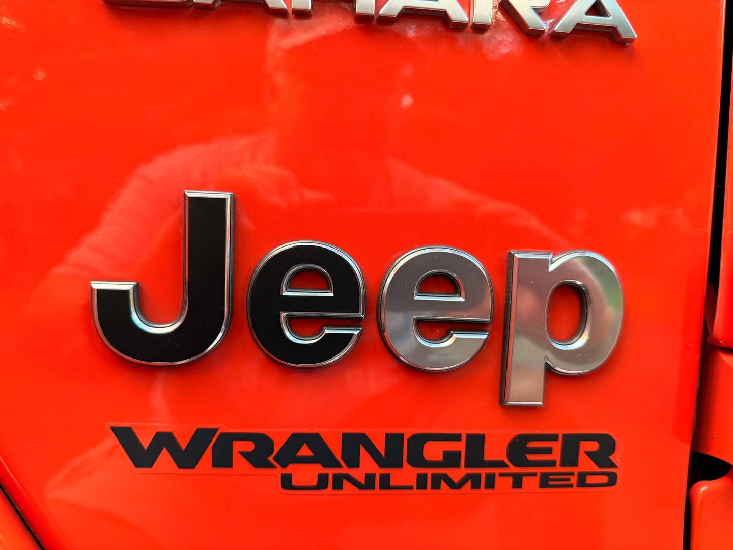Customer photo review of JEEP Wrangler Emblem Overlay Decal Set | Fits JL, JK, TJ & YJ