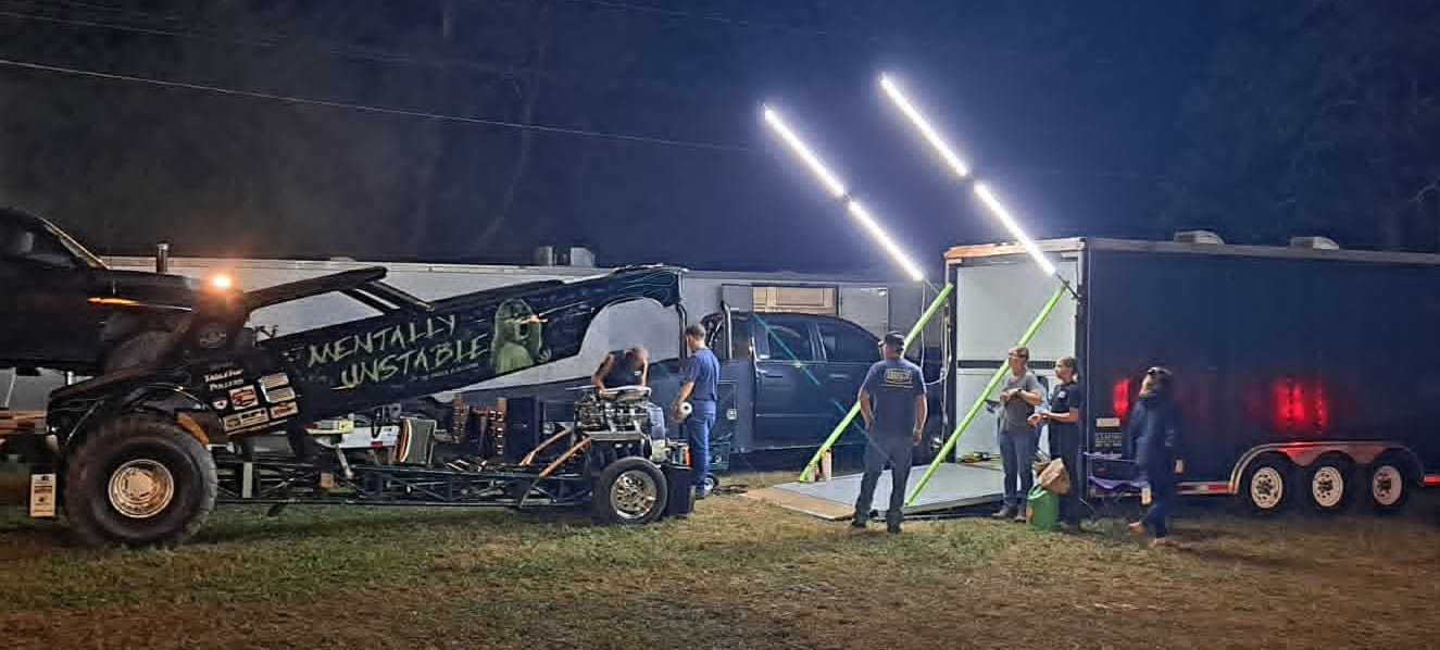 Customer photo review of Racing Pit Light Kit - 20,000 Lumens