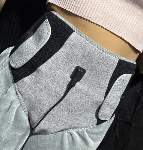 Customer photo review of Period Relief Heat & Massage Wrap