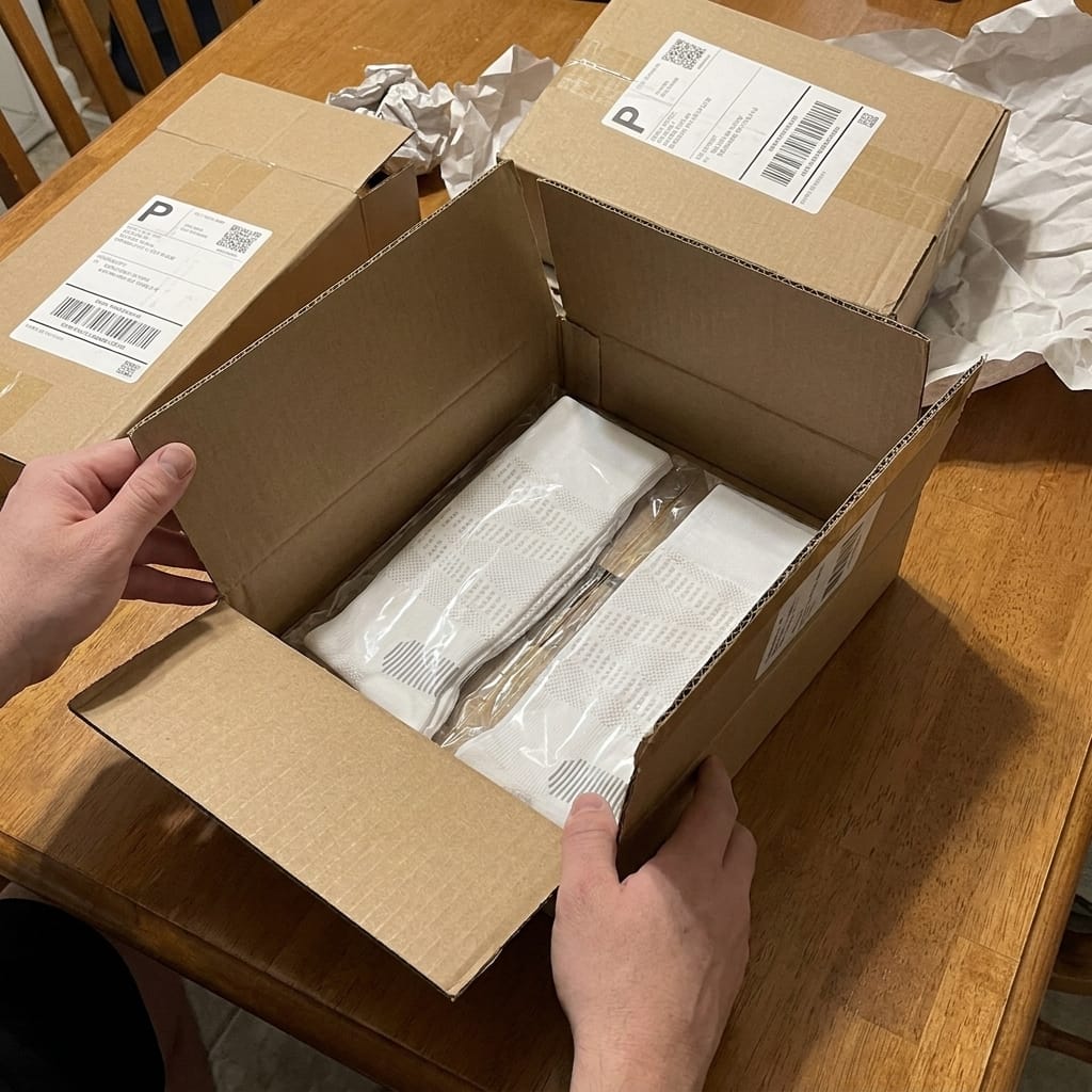 Customer photo review of The 12-Hour Sock