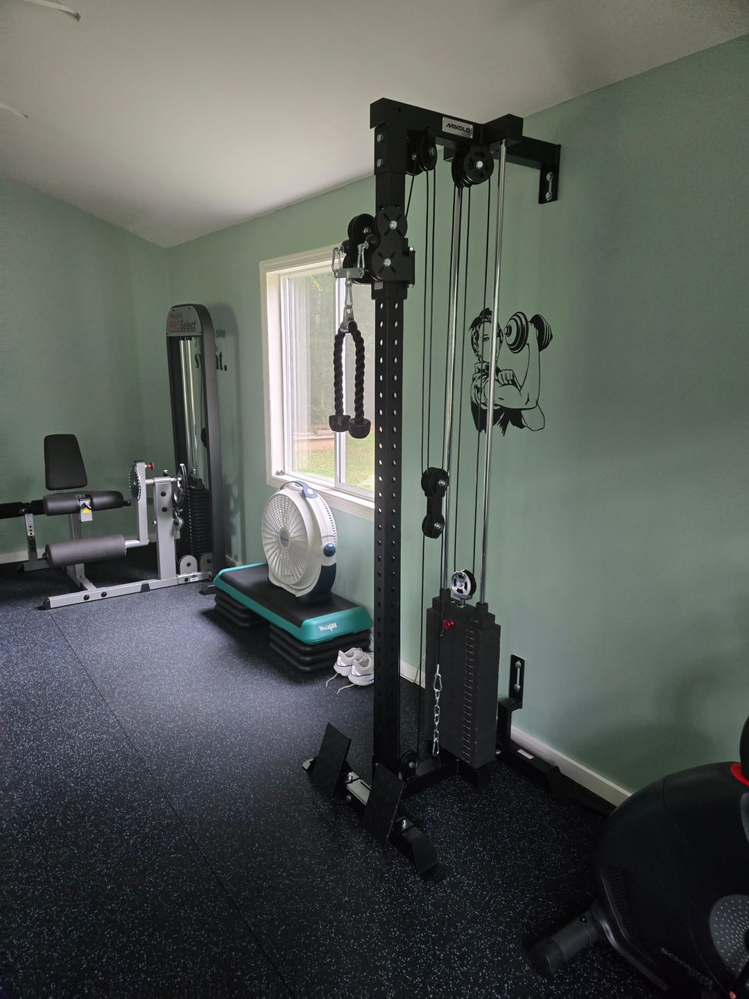 Customer photo review of Weight Stack Pulley Tower G5