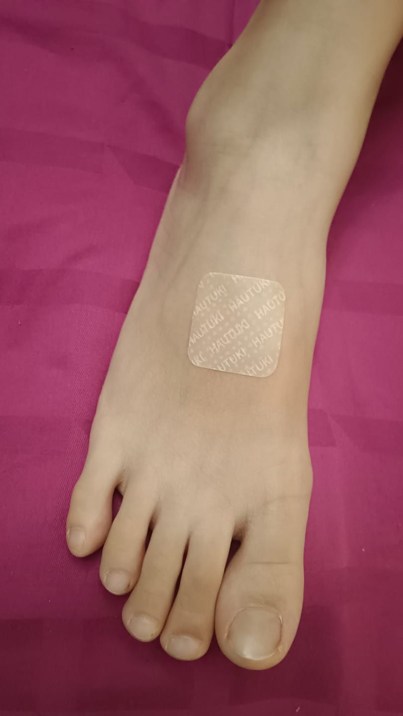 Customer photo review of HAUTUKI Wellness Patch - 5 Month Supply (5Box) 40% OFF