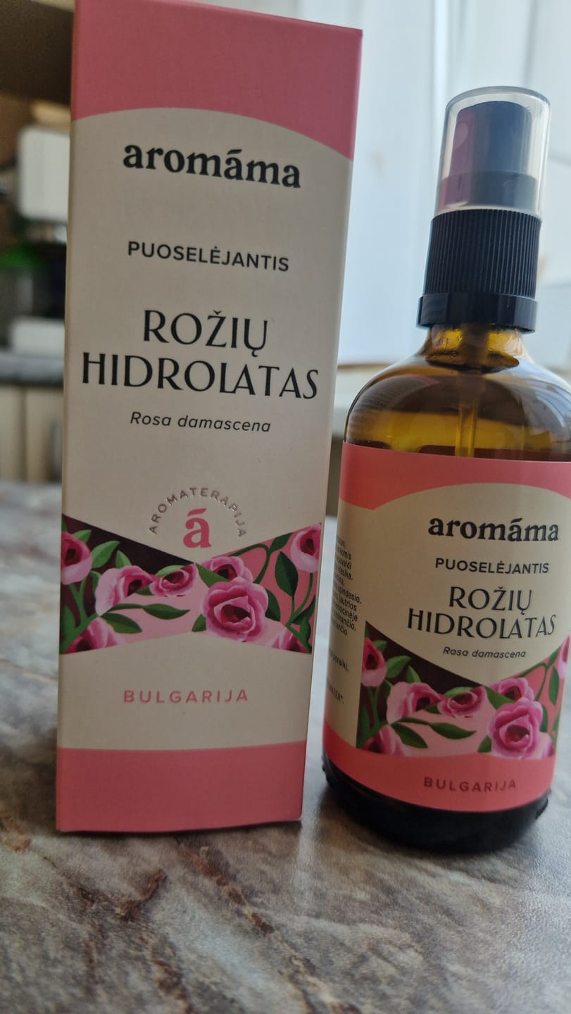 Customer photo review of Rožių žiedų hidrolatas