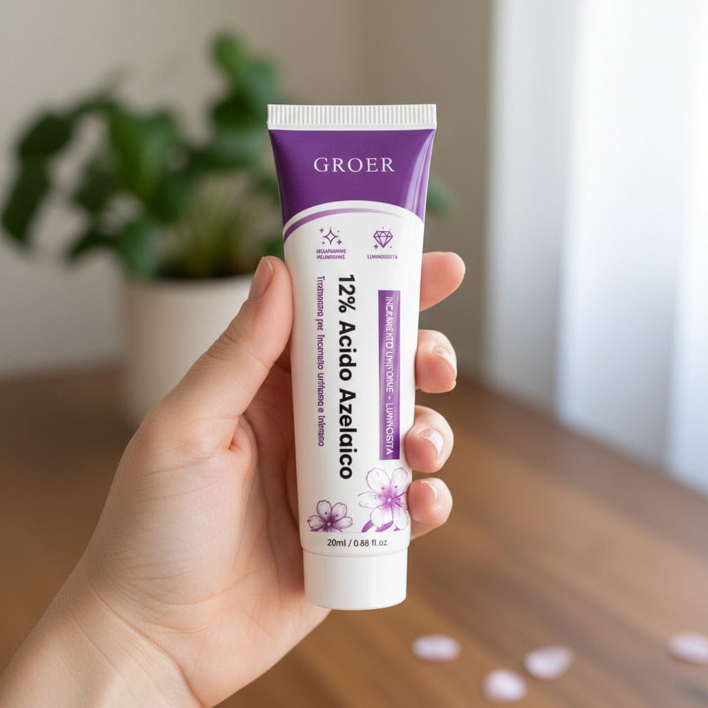 Customer photo review of Trattamento Viso Acido Azelaico 12% – Uniformante e Illuminante
