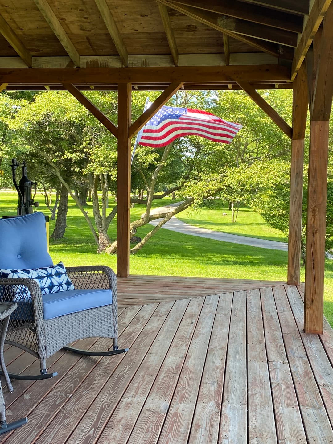 Customer photo review of 3' x 5' American Flag