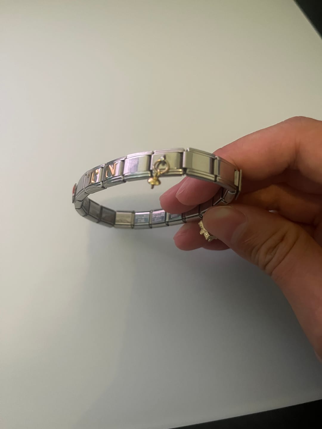 Customer photo review of Dangling Pearl