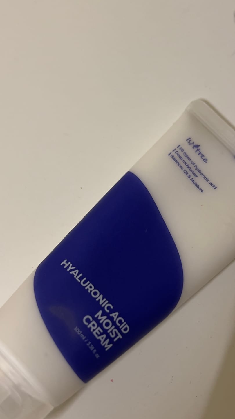 Customer photo review of كريم حمض الهيالورونيك للترطيب من إزنتري  - 100مل