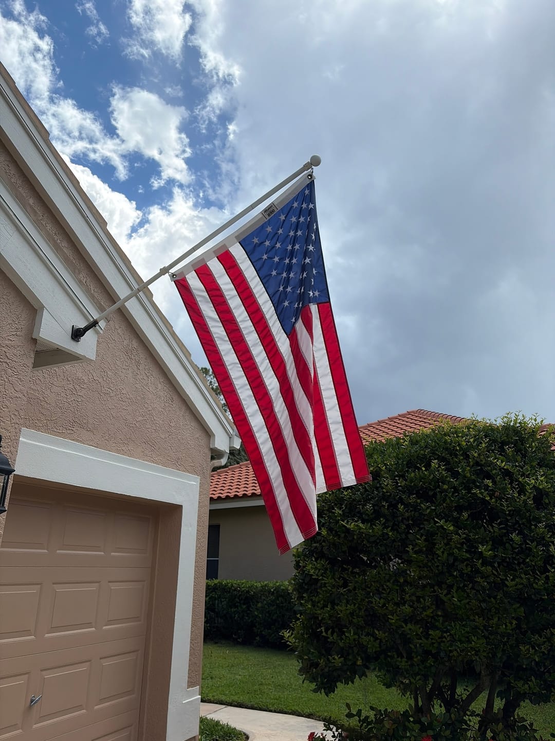 Customer photo review of 3' x 5' American Flag